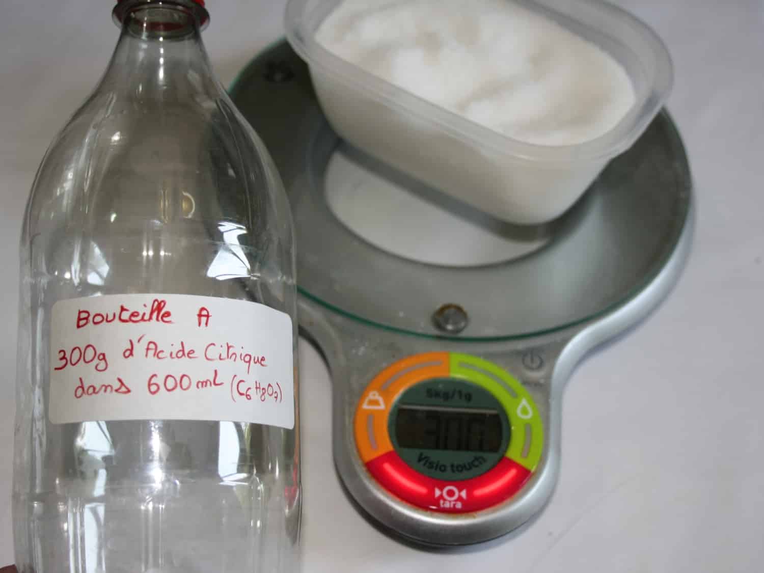 Tuto CO2 artisanal Acide Citrique et Bicarbonate de Soude