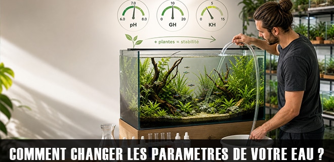 Comment changer les paramètres d'eau de votre aquarium ?