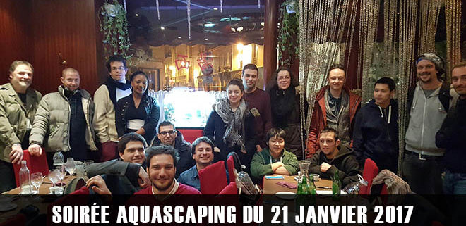 Soirée Aquascaping du 21 janvier 2017