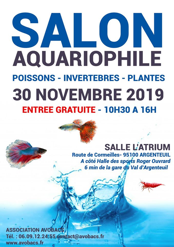 Salon aquariophile - Avobacs Novembre 2019