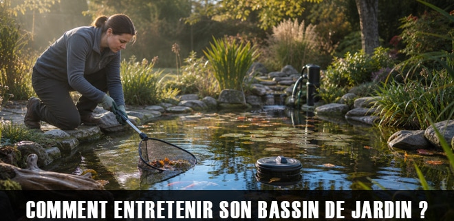 Comment entretenir son bassin de jardin ?
