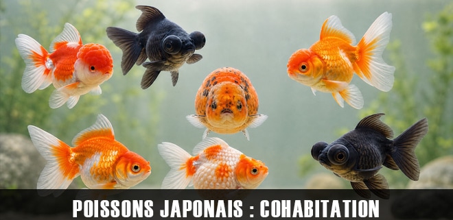 Cohabitation des poissons rouges japonais : espèces compatibles, limites et bonnes pratiques