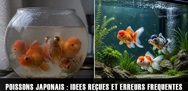 Idées reçues et erreurs fréquentes avec les poissons rouges japonais